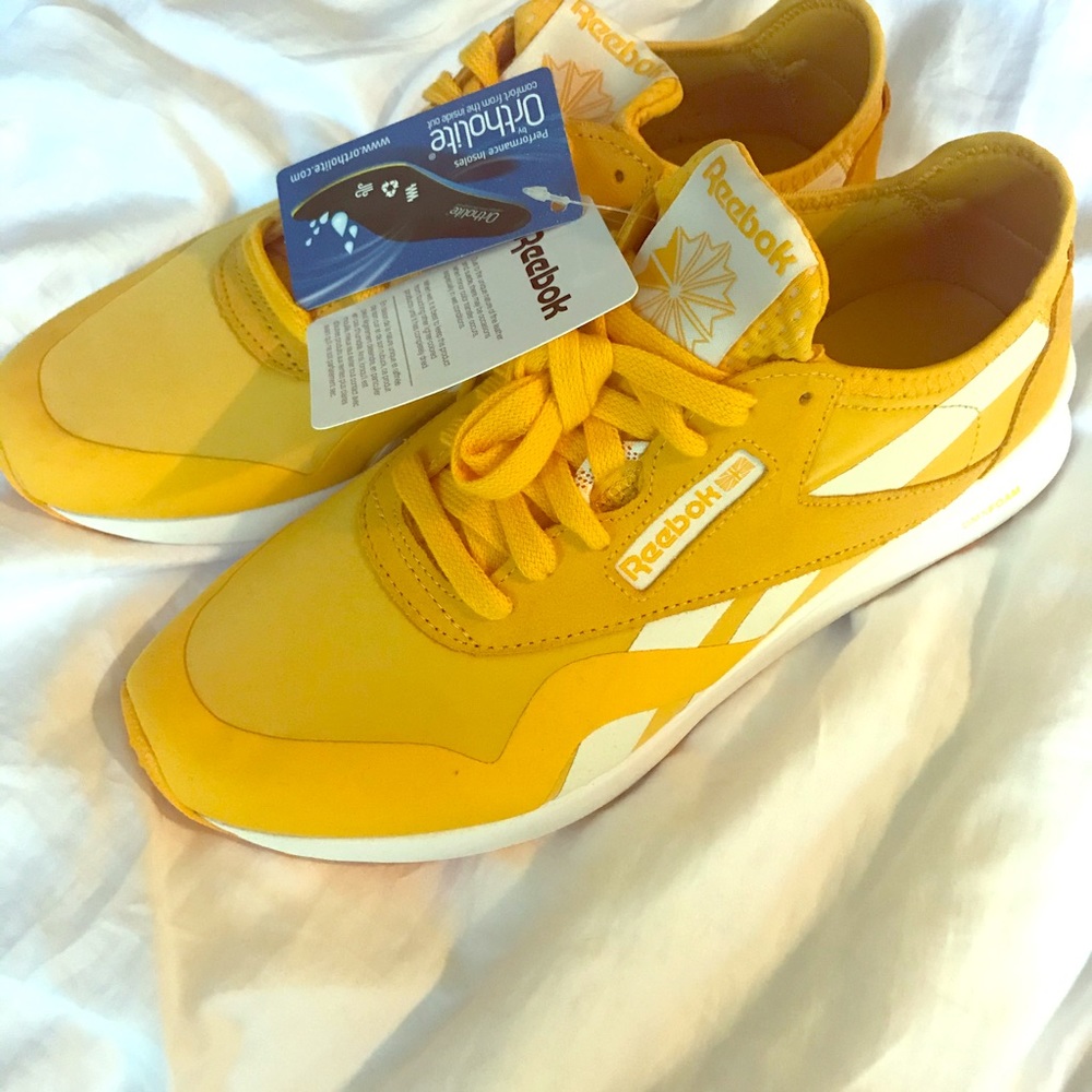 Reebok Women’s Classic Runner in Yellow
